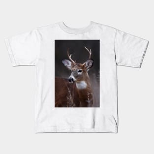 Deer boy - White-tailed Deer Kids T-Shirt